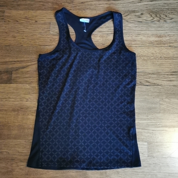 Shambhala Geometric Black Racerback Tank Small - Picture 1 of 6